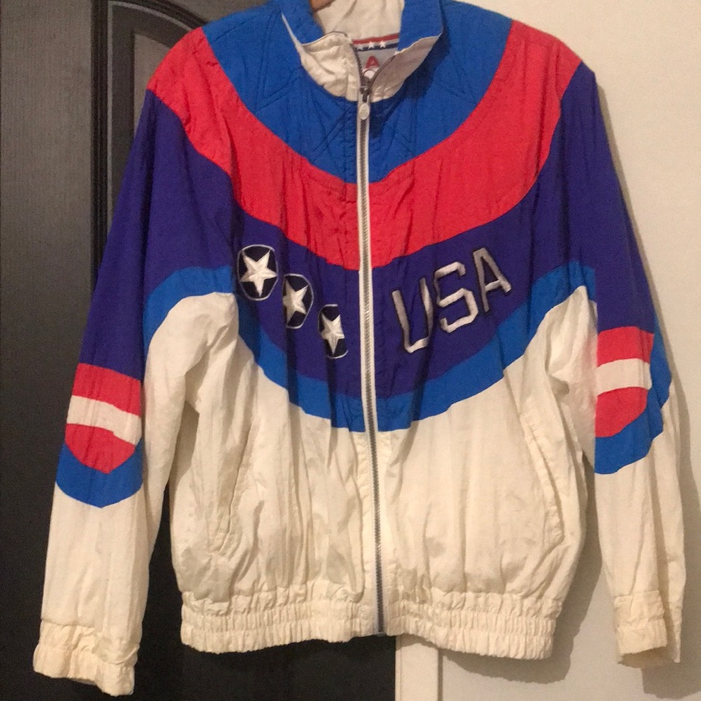 Vintage 1992 Olympics Team USA Windbreaker